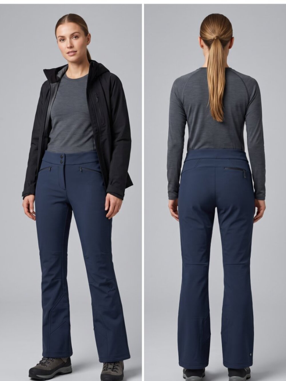 NWT Aether Descent 2 Navy Snow Ski Pants Size 1 $375, XS